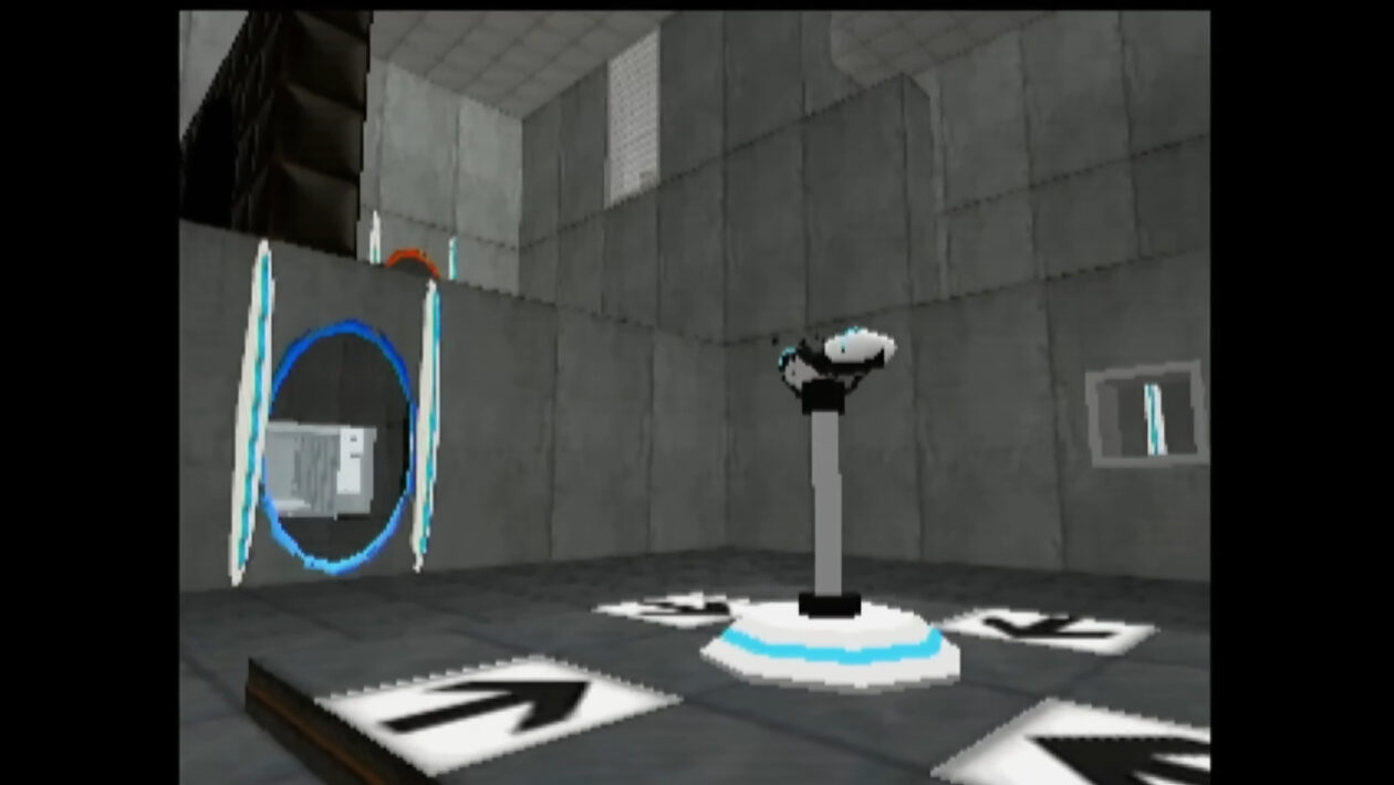 Vyzkoušejte neuvěřitelný port Portalu pro Nintendo 64