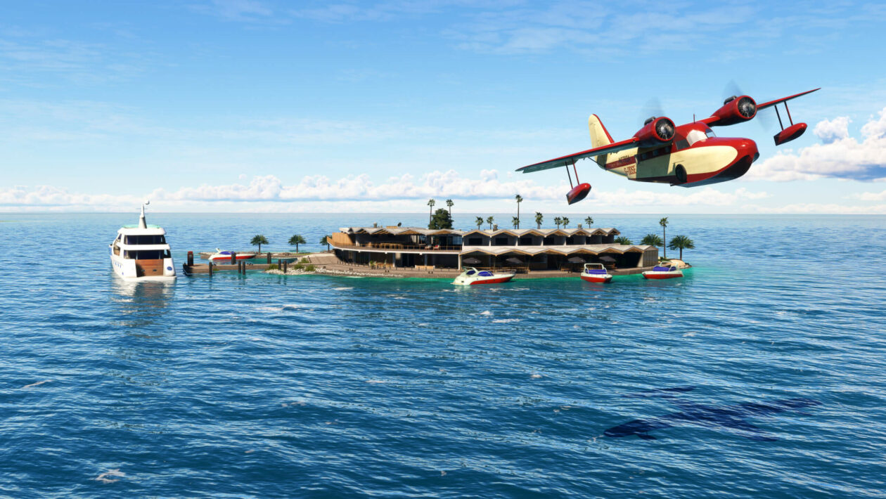 Microsoft Flight Simulator (2020), Microsoft, Flight Simulator zve do vylepšeného Karibiku